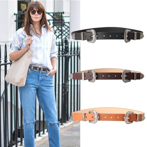 belts for women vintage carved pu leather gothic pin buckle belt casual fashion all-match dress waistband, Black;brown
belts for women vintage carved pu leather gothic pin buckle belt casual fashion all-match dress waistband, Black;brown