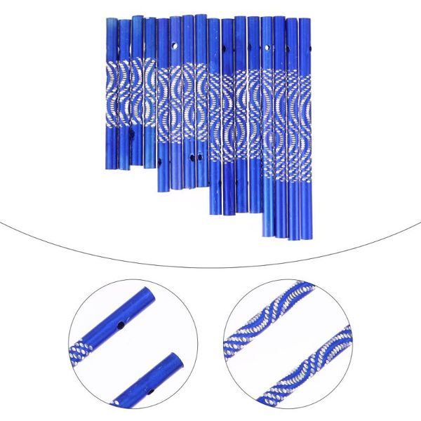 16pcs home garden outdoor aluminum wind chime pipe tube decor diy craft supplies decorative objects & figurines
16pcs home garden outdoor aluminum wind chime pipe tube decor diy craft supplies decorative objects & figurines