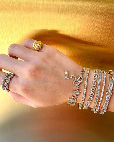 fashion miami cuban link chain bracelet with bling cz jewelry wholesale hip hop women for party drop ship link,, Black
fashion miami cuban link chain bracelet with bling cz jewelry wholesale hip hop women for party drop ship link,, Black
