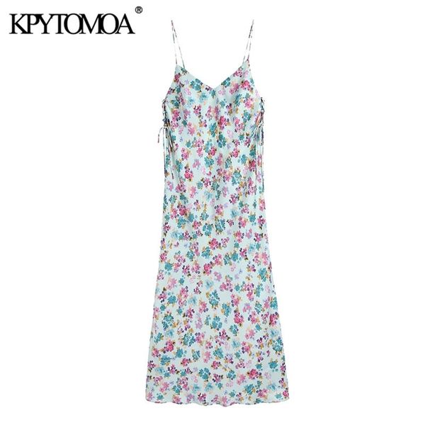 women chic fashion side drawstring floral print midi dress v neck thin straps female dresses vestidos 210420, Black;gray
women chic fashion side drawstring floral print midi dress v neck thin straps female dresses vestidos 210420, Black;gray