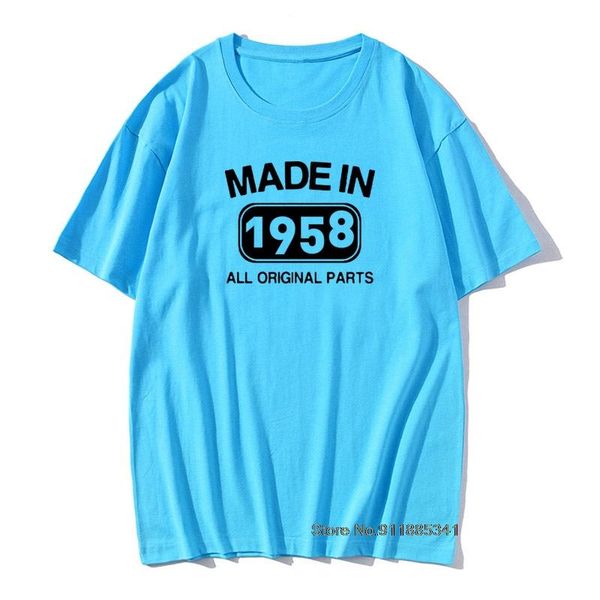men's t-shirts in 1958 birthday all original parts t-shirt 63 years vintage cotton tshirts retro father grandad tee shirt, White;black
men's t-shirts in 1958 birthday all original parts t-shirt 63 years vintage cotton tshirts retro father grandad tee shirt, White;black