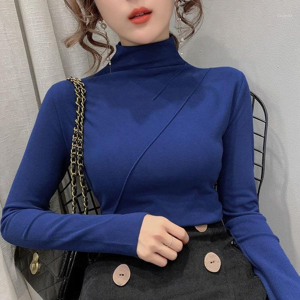 women's t-shirt 2021 style winter fleece inside warm t-shirts women slim oversize s-4xl optional fashion half turtleneck pullover base, White
women's t-shirt 2021 style winter fleece inside warm t-shirts women slim oversize s-4xl optional fashion half turtleneck pullover base, White