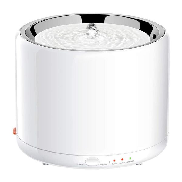 cat bowls & feeders petkit water fountain stainless steel 1.35l automatic led auto-shut off pump dispenser with filter
cat bowls & feeders petkit water fountain stainless steel 1.35l automatic led auto-shut off pump dispenser with filter