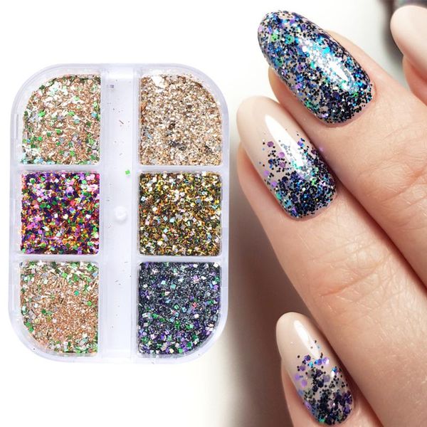 mixed nail glitter set luxury gold chameleon sequins ultrathin shiny spangles art decorations paillettes manicure gl1909-15, Silver;gold
mixed nail glitter set luxury gold chameleon sequins ultrathin shiny spangles art decorations paillettes manicure gl1909-15, Silver;gold