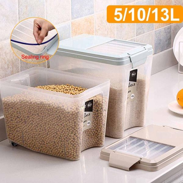 storage bottles & jars rice container dispenser measuring cup food box bins airtight flour grain cereal dust-proof kitchen organizer
storage bottles & jars rice container dispenser measuring cup food box bins airtight flour grain cereal dust-proof kitchen organizer