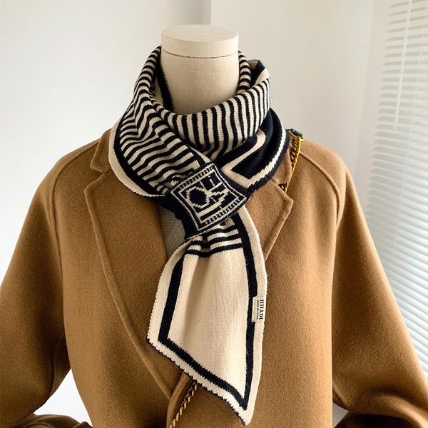 scarves knitted scarf design striped women winter warm long skinny small female neckerchief, Blue;gray
scarves knitted scarf design striped women winter warm long skinny small female neckerchief, Blue;gray