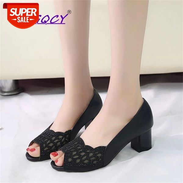 open toe pumps black high heels dress shoes summer sandals square heel white wedding hollow out peep boat #pn5k
open toe pumps black high heels dress shoes summer sandals square heel white wedding hollow out peep boat #pn5k