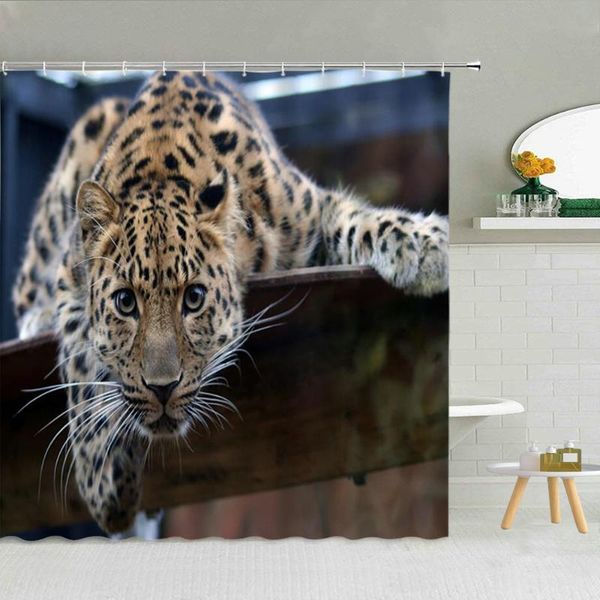 shower curtains ferocious wild animal leopard curtain tiger lion tropical plant palm leaf bathroom fabric home decor with hooks
shower curtains ferocious wild animal leopard curtain tiger lion tropical plant palm leaf bathroom fabric home decor with hooks