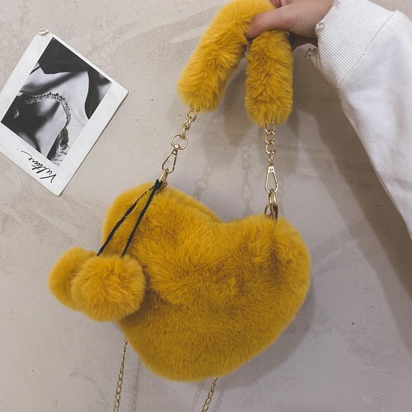 evening bags luxury designer fur ball handbag and purse women's shoulder bag chain crossbody cute plush heart shaped female clutchs
evening bags luxury designer fur ball handbag and purse women's shoulder bag chain crossbody cute plush heart shaped female clutchs