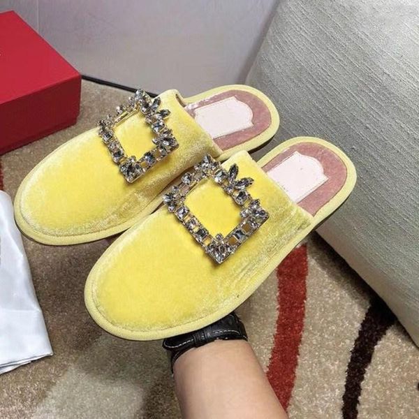 real leather women slippers crystal decor mules round toe slides comfort autumn flat shoes woman furs thick sole, Black
real leather women slippers crystal decor mules round toe slides comfort autumn flat shoes woman furs thick sole, Black