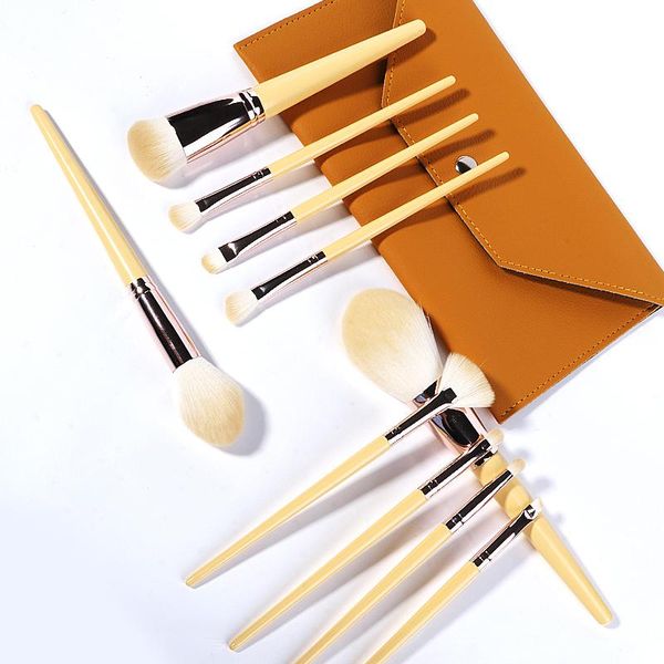 makeup brushes lemon 10 novice brush set soft hair wooden handle loose powder eyeshadow blush beauty tools skin-friendly
makeup brushes lemon 10 novice brush set soft hair wooden handle loose powder eyeshadow blush beauty tools skin-friendly