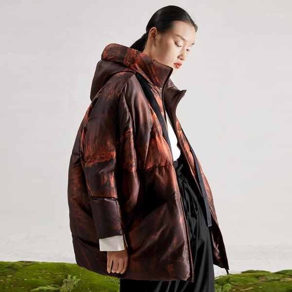 women's down & parkas women winter jacket hooded cocoon warm short thick white duck down90% casual puffer high street ol mujer streetwe, Black
women's down & parkas women winter jacket hooded cocoon warm short thick white duck down90% casual puffer high street ol mujer streetwe, Black