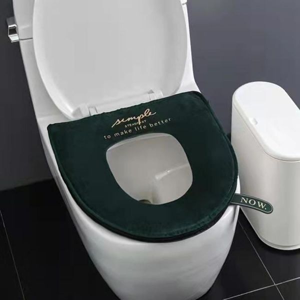 toilet seat covers nordic style universal cushion winter warm plus velvet zipper type washing with flip lidhandle
toilet seat covers nordic style universal cushion winter warm plus velvet zipper type washing with flip lidhandle