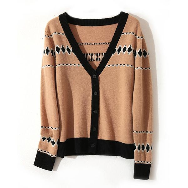 women's knits & tees spring autumn women sweaters female pullover v-neck casual 100% wool knitted coat clothing pull femme jacket jump, White
women's knits & tees spring autumn women sweaters female pullover v-neck casual 100% wool knitted coat clothing pull femme jacket jump, White