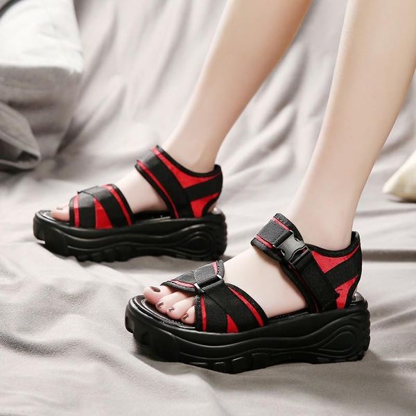 dress shoes summer women sandals buckle design black white platform comfortable thick sole beach shoe
dress shoes summer women sandals buckle design black white platform comfortable thick sole beach shoe