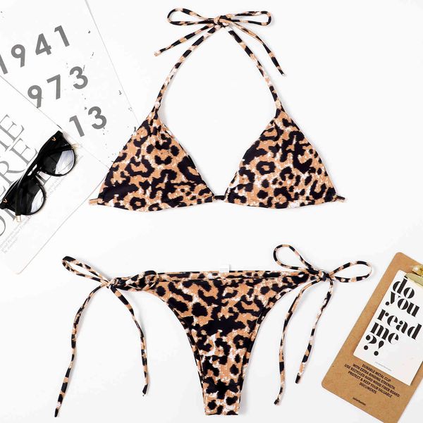 swimwear 2021 bikini three-point leopard bandage split swimsuit for women, White;black
swimwear 2021 bikini three-point leopard bandage split swimsuit for women, White;black