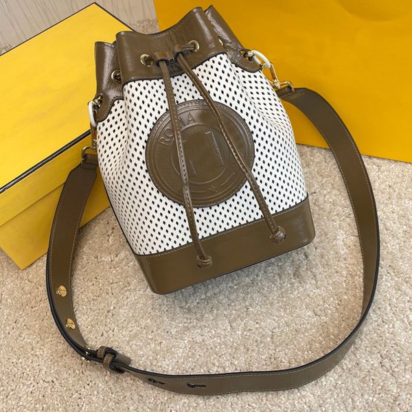 bucket bag handbags wallet shoulder bags genuine leather punching holes design fashion letter handbag purse patchwork color
bucket bag handbags wallet shoulder bags genuine leather punching holes design fashion letter handbag purse patchwork color