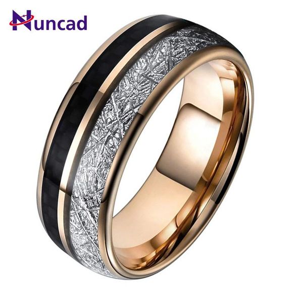 tungsten steel ring double-slot rose gold set black carbon fiber anti-stone men's quality wedding rings, Slivery;golden
tungsten steel ring double-slot rose gold set black carbon fiber anti-stone men's quality wedding rings, Slivery;golden