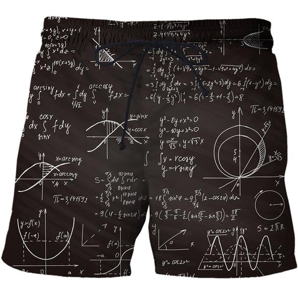 men's shorts summer swimsuit beach men quick dry swimwear pants mathematical formula swimming surfing board, White;black
men's shorts summer swimsuit beach men quick dry swimwear pants mathematical formula swimming surfing board, White;black