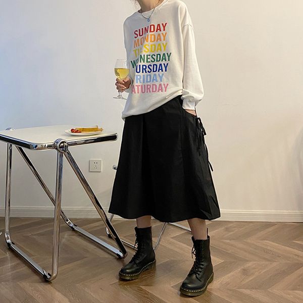 autumn korean style colorful letter print sweatshirts womens long sleeve pullovers (f4073) 210423, Black
autumn korean style colorful letter print sweatshirts womens long sleeve pullovers (f4073) 210423, Black