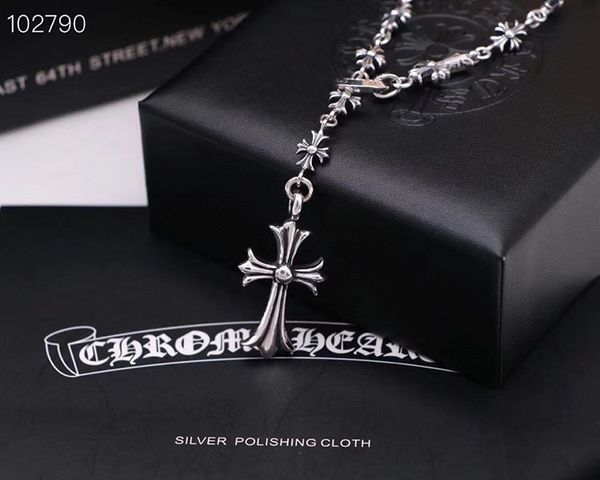 necklace croquet men's and women's classic cross one pendant, Silver
necklace croquet men's and women's classic cross one pendant, Silver