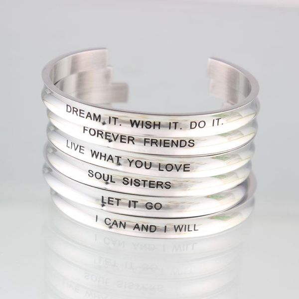 tennis 7mm inspirational bracelet 316 stainless steel id bangles personalized men women jewelry quote mantra bracelets, Golden;silver
tennis 7mm inspirational bracelet 316 stainless steel id bangles personalized men women jewelry quote mantra bracelets, Golden;silver