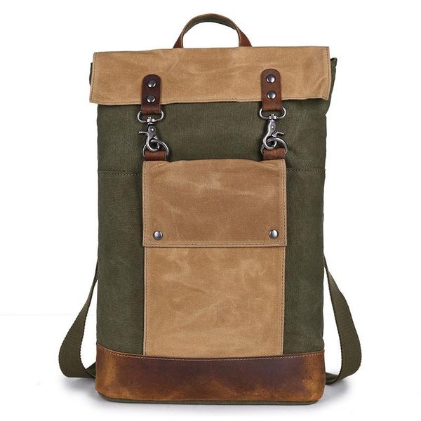 backpack men's women's canvas genuine leather real cow multi-function vintage travel school bag computer portable carry case 13&qu
backpack men's women's canvas genuine leather real cow multi-function vintage travel school bag computer portable carry case 13&qu