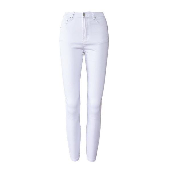 women's jeans high waist white women cotton slim elasticity skinny denim office lady leisure simple push up pantalon femme, Blue
women's jeans high waist white women cotton slim elasticity skinny denim office lady leisure simple push up pantalon femme, Blue