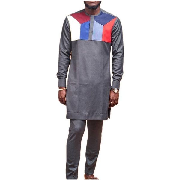 jogging clothing dashiki mens pant outfit set african suits 2021 riche shirt with pants 2 piece, Black;red
jogging clothing dashiki mens pant outfit set african suits 2021 riche shirt with pants 2 piece, Black;red