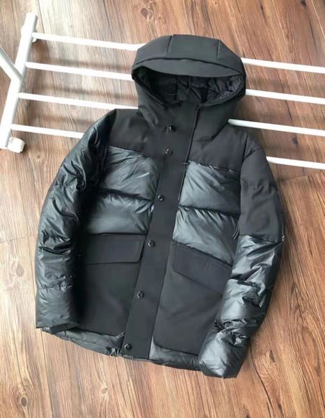 2021 r clothing men's casual jacket warm down jacket underwear coat outdoor cold proof stormsuit round neck hooded sweater high version, Black
2021 r clothing men's casual jacket warm down jacket underwear coat outdoor cold proof stormsuit round neck hooded sweater high version, Black