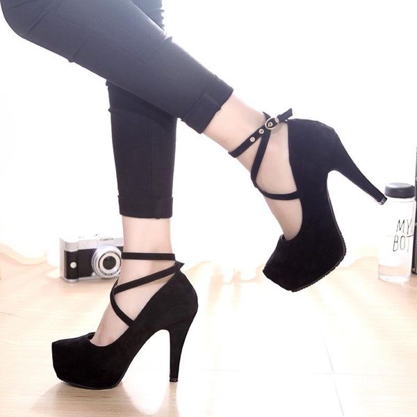dress shoes 2021 foreign trade style high suede single waterproof platform buckle plus-size 43 women's wedding, Black
dress shoes 2021 foreign trade style high suede single waterproof platform buckle plus-size 43 women's wedding, Black