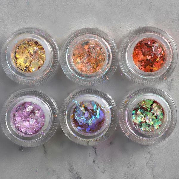 nail glitter 1box nails powder cloud brocade aurora art flakes sequins manicure diy tools holographic edelweiss, Silver;gold
nail glitter 1box nails powder cloud brocade aurora art flakes sequins manicure diy tools holographic edelweiss, Silver;gold