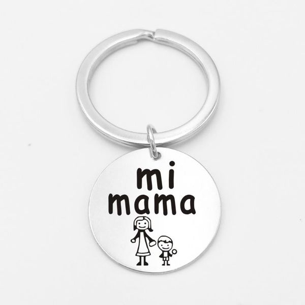 keychains engraved mi mama mother and daughter love you grandma keychain key holder for kids family fashion keyringgifts, Silver
keychains engraved mi mama mother and daughter love you grandma keychain key holder for kids family fashion keyringgifts, Silver
