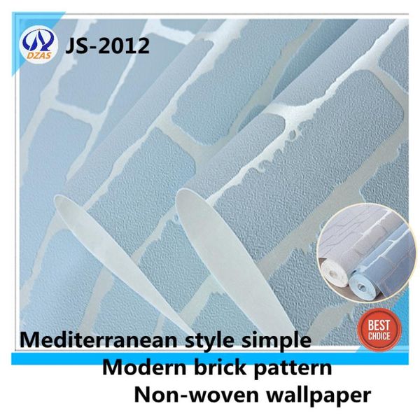wallpapers mediterranean style simple modern brick pattern dzas-js non-woven wallpaper
wallpapers mediterranean style simple modern brick pattern dzas-js non-woven wallpaper