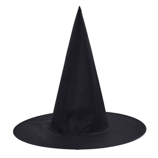 party hats black velvet witch hat halloween fancy dress costume accessories cos masquerade ghost festival props gift