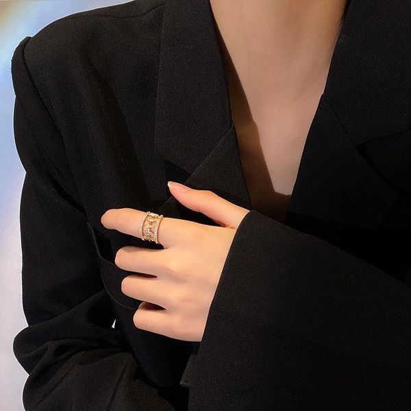 wedding rings jewelry real design, zircon flash female opening, adjustable women size ring vintage party for girls, Slivery;golden
wedding rings jewelry real design, zircon flash female opening, adjustable women size ring vintage party for girls, Slivery;golden