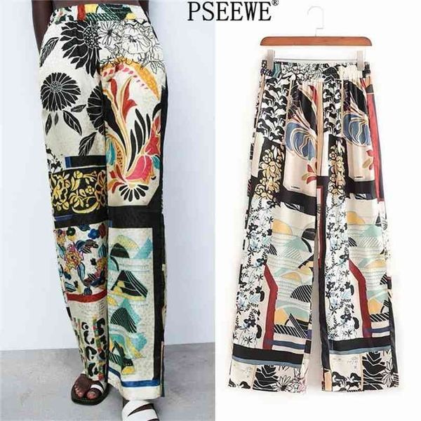 women's pants za patchwork high waisted trousers for female summer vintage loose wide leg woman elastic waist 210915, Black;white
women's pants za patchwork high waisted trousers for female summer vintage loose wide leg woman elastic waist 210915, Black;white