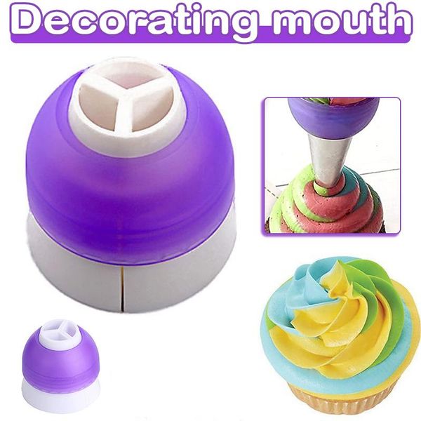 baking & pastry tools three-color couplers practical diy cake flower decoration kitchen supplies bakeware
baking & pastry tools three-color couplers practical diy cake flower decoration kitchen supplies bakeware