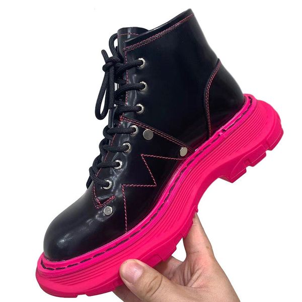boots thick bottom martin boots women platform round toe mixed color autumn shoes ankle botas handsome motorcycle for girls 2i1c, Black
boots thick bottom martin boots women platform round toe mixed color autumn shoes ankle botas handsome motorcycle for girls 2i1c, Black