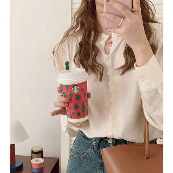 women's blouses & shirts super fairy foreign style retro stand-up collar embroidery lace lined casual female temperament bottoming shir, White
women's blouses & shirts super fairy foreign style retro stand-up collar embroidery lace lined casual female temperament bottoming shir, White