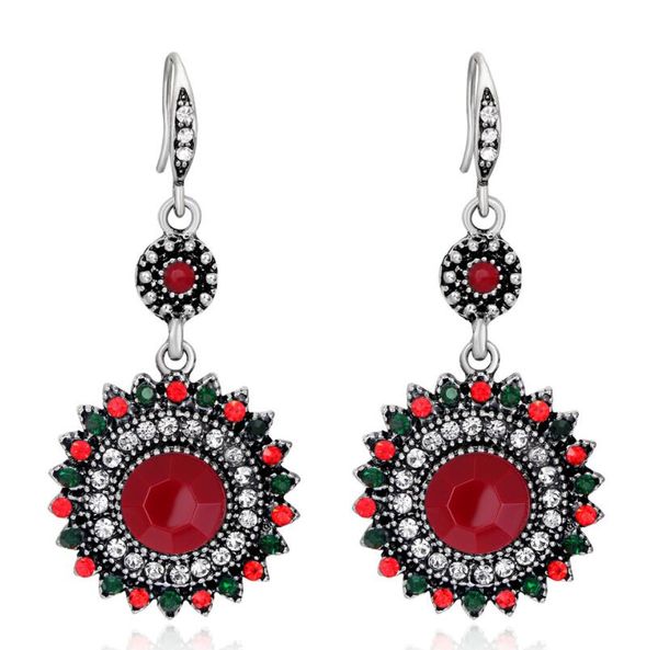 european and american ethnic style dangle earring retro long bohemian earrings jewelry, Silver
european and american ethnic style dangle earring retro long bohemian earrings jewelry, Silver