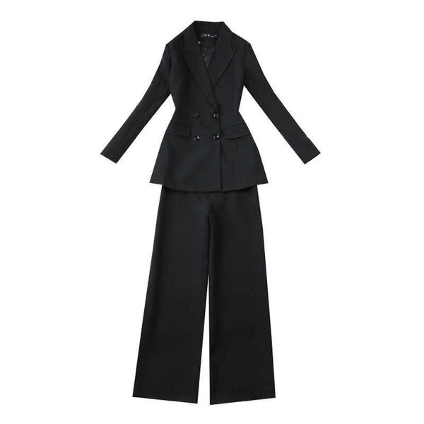 women's elegant professional office pants suit temperament feminine blazer slim high-rise wide-leg in 210527, White
women's elegant professional office pants suit temperament feminine blazer slim high-rise wide-leg in 210527, White