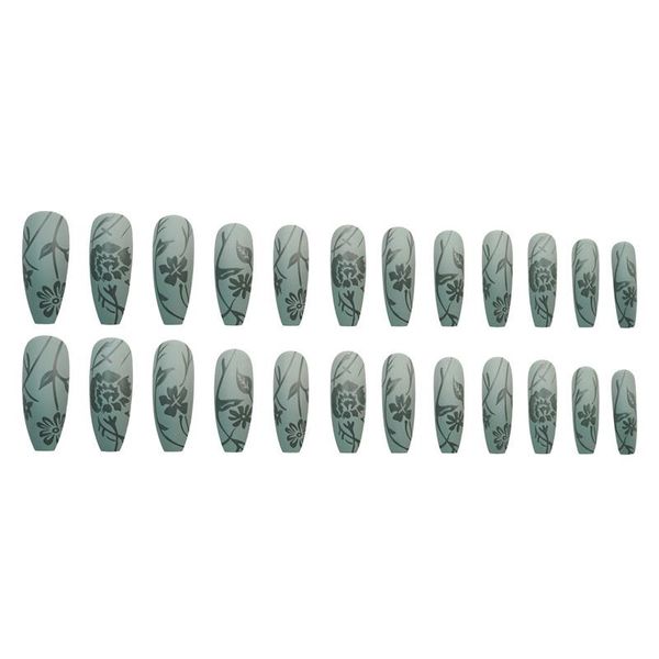 false nails fake green pear and petals wear nail stickers finished 24 with glue birthday gift dw, Red;gold
false nails fake green pear and petals wear nail stickers finished 24 with glue birthday gift dw, Red;gold