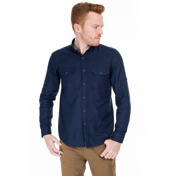 buratti pockets button collar shirt male cf20s111241 men's casual shirts, White;black
buratti pockets button collar shirt male cf20s111241 men's casual shirts, White;black