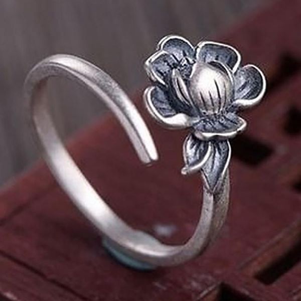 cluster rings silver original craft retro non-inlaid cold wind niche design peony women charm opening adjustable ring, Golden;silver
cluster rings silver original craft retro non-inlaid cold wind niche design peony women charm opening adjustable ring, Golden;silver