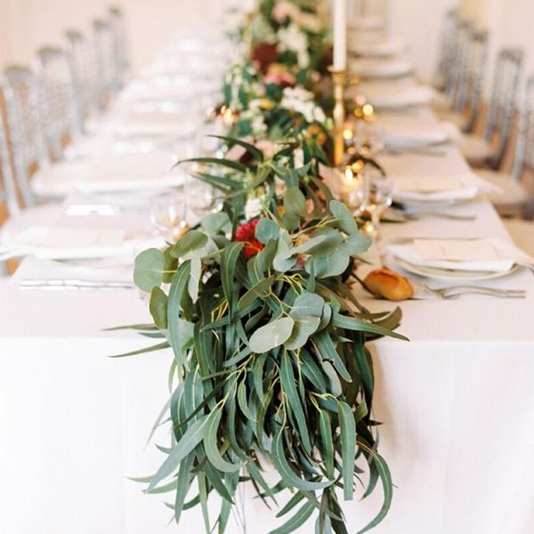 artificial willow leaf eucalyptus rattan wedding party wall hanging decoration green plant decorative flowers & wreaths
artificial willow leaf eucalyptus rattan wedding party wall hanging decoration green plant decorative flowers & wreaths
