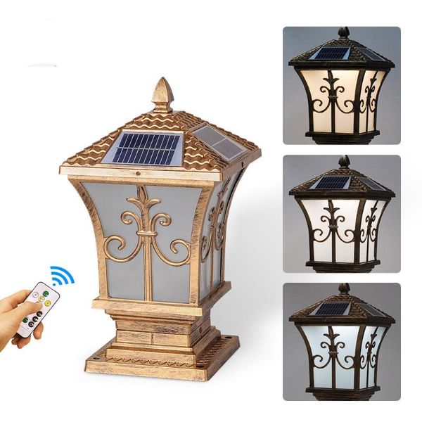 solar lamps garden light three-tone + control outdoor column head ip65 waterproof zero electricity bill led lights
solar lamps garden light three-tone + control outdoor column head ip65 waterproof zero electricity bill led lights