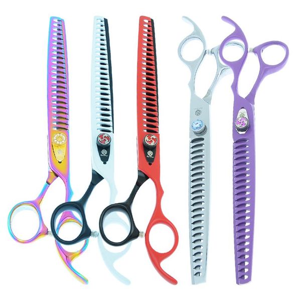 hair scissors purple dragon 8.0" japan steel pets grooming shears groomer dogs thinning cut tijeras professional clippers b0059b 
hair scissors purple dragon 8.0" japan steel pets grooming shears groomer dogs thinning cut tijeras professional clippers b0059b