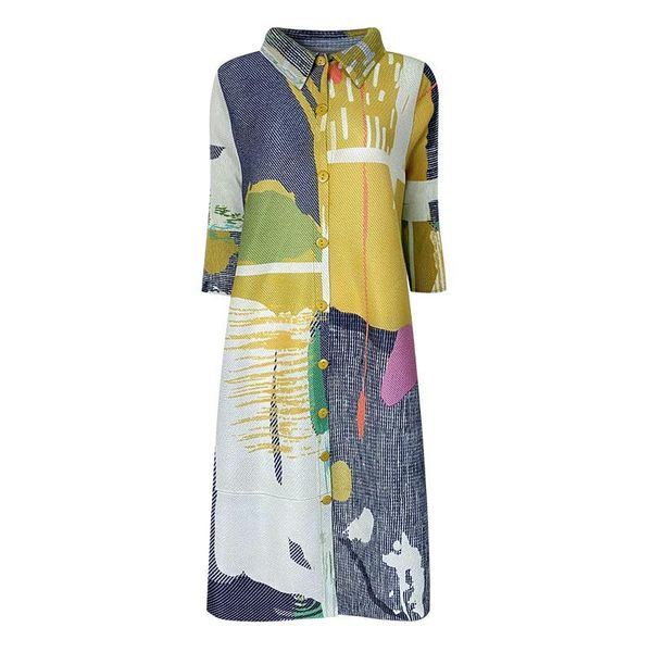 casual dresses 2021 urban leisure hand-painted printed pleated three quarter sleeve plus size women vintage single button oversized, Black;gray
casual dresses 2021 urban leisure hand-painted printed pleated three quarter sleeve plus size women vintage single button oversized, Black;gray