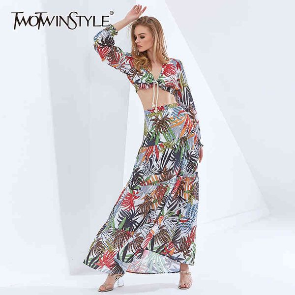 bohemian style two piece set for women v neck long sleeve short high waist mid skirt print sets female 210423, White
bohemian style two piece set for women v neck long sleeve short high waist mid skirt print sets female 210423, White